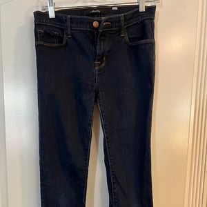 J Brand dark wash skinny leg Jean